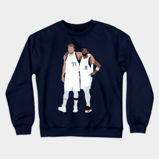 Luka Doncic & Kyrie Irving UNSTOPPABLE Duo Dallas Mavericks Crewneck Sweatshirt